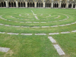 Norwich Cathedral laybrinth 2